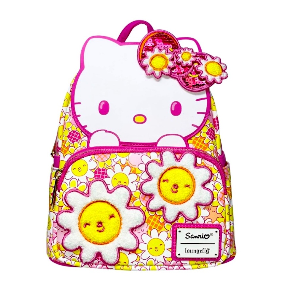 HELLO KITTY Loungefly Sanrio Sunshine Floral Cosplay Backpack